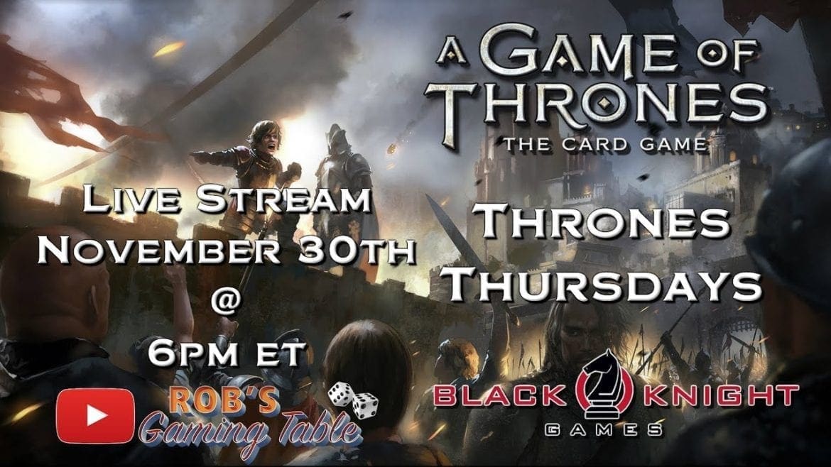 Game of Thrones Card Game - Weekly Game Night @ BKG