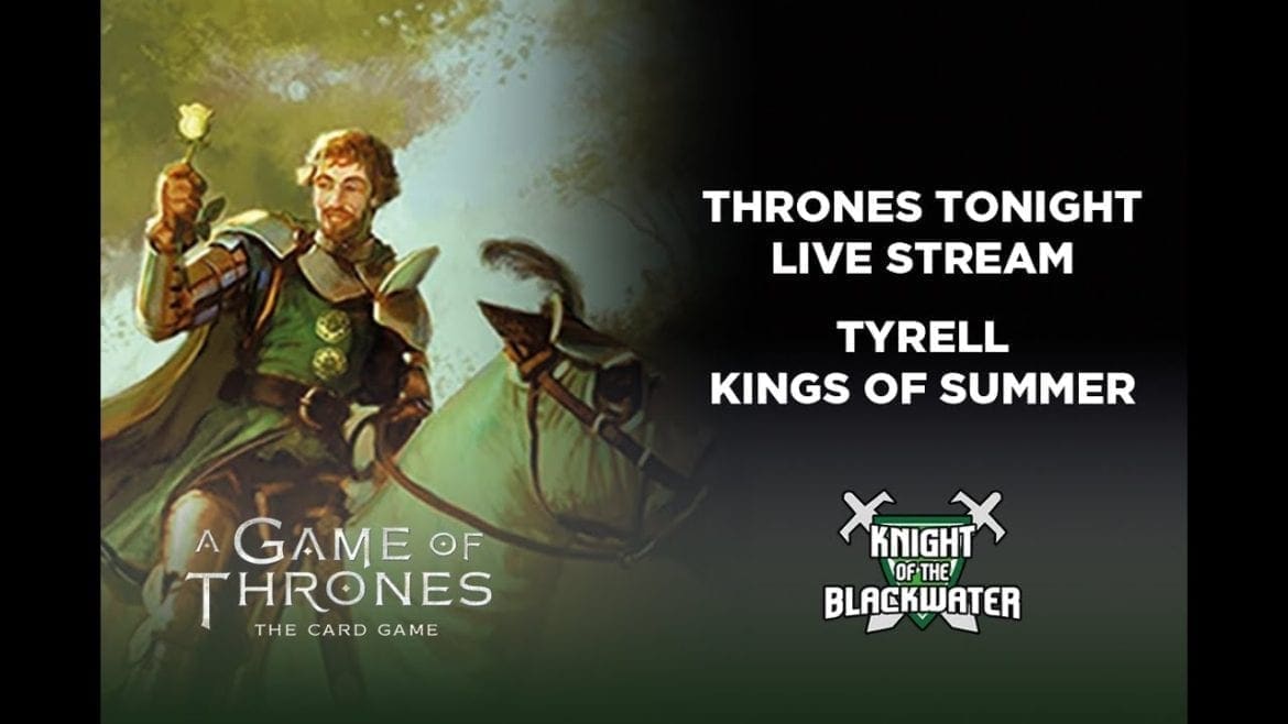 Twitch Live Stream 30th November - Lunch Time Thrones - Tyrell/Crossing