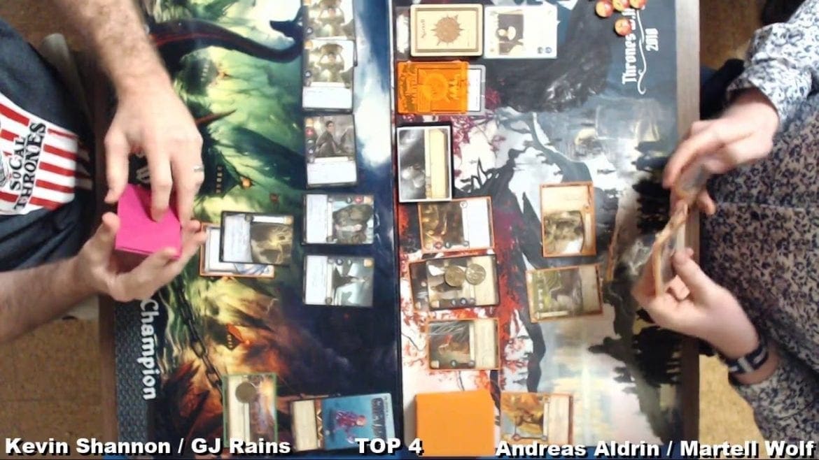Thrones W.A.R 2018 - Top 4