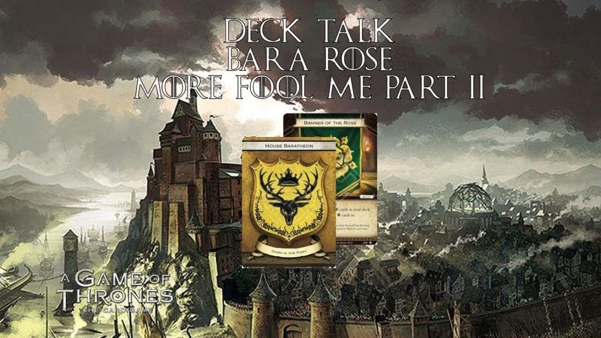 Deck Talk Episode 13 - Fools Deck - Part Two